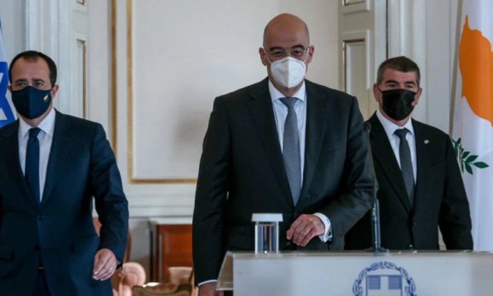 Στην Πάφο ο Δένδιας: Τετραμερής συνάντηση των ΥΠΕΞ Κύπρου, Ελλάδας, Ισραήλ και ΗΑΕ